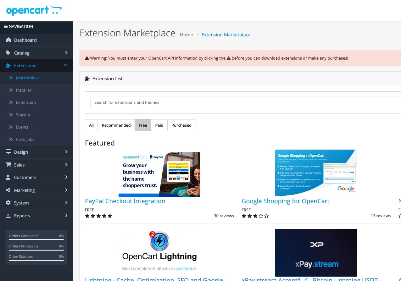 How to Use the OpenCart VPS Template How to Use the OpenCart VPS Template