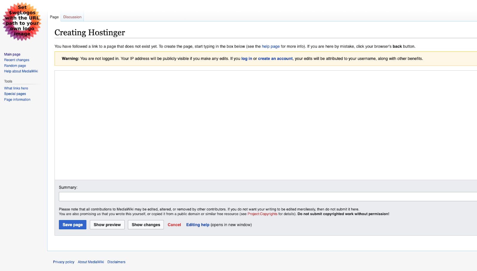 How to Use the MediaWiki VPS Template Managing users in MediaWiki