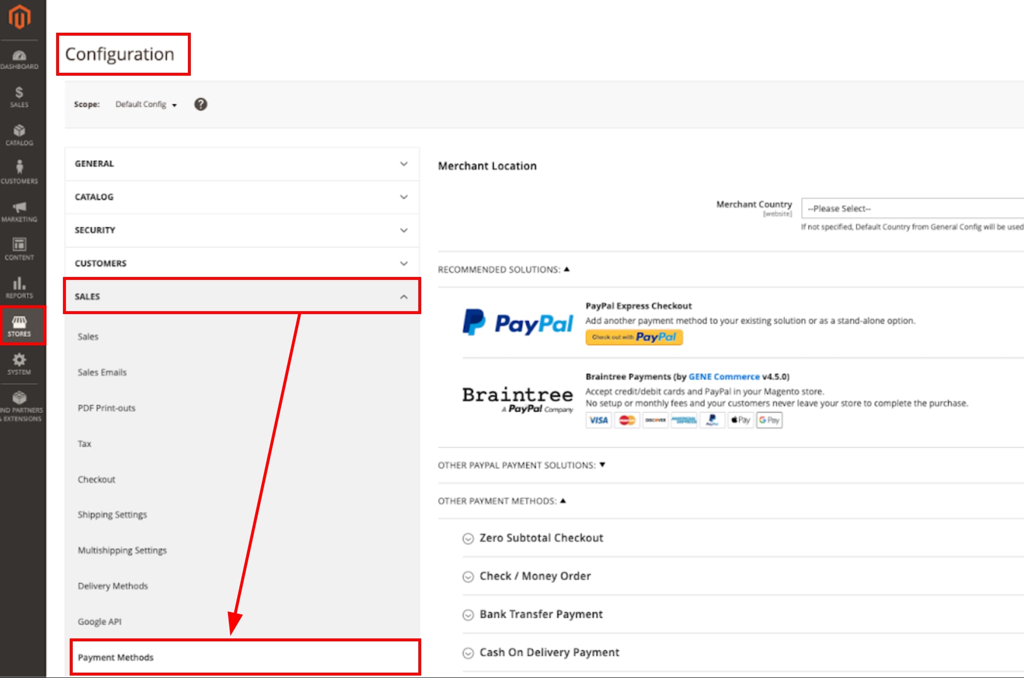 How to Use the Magento 2 VPS Template Setting up payment and shipping options in Magento