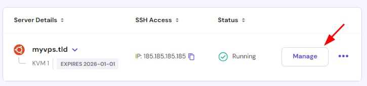 How to change the operating system of your VPS