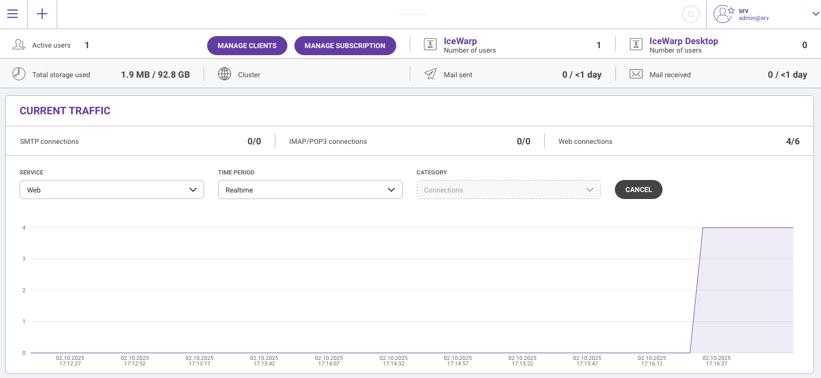 How to use the IceWarp VPS Template IceWarp WebAdmin