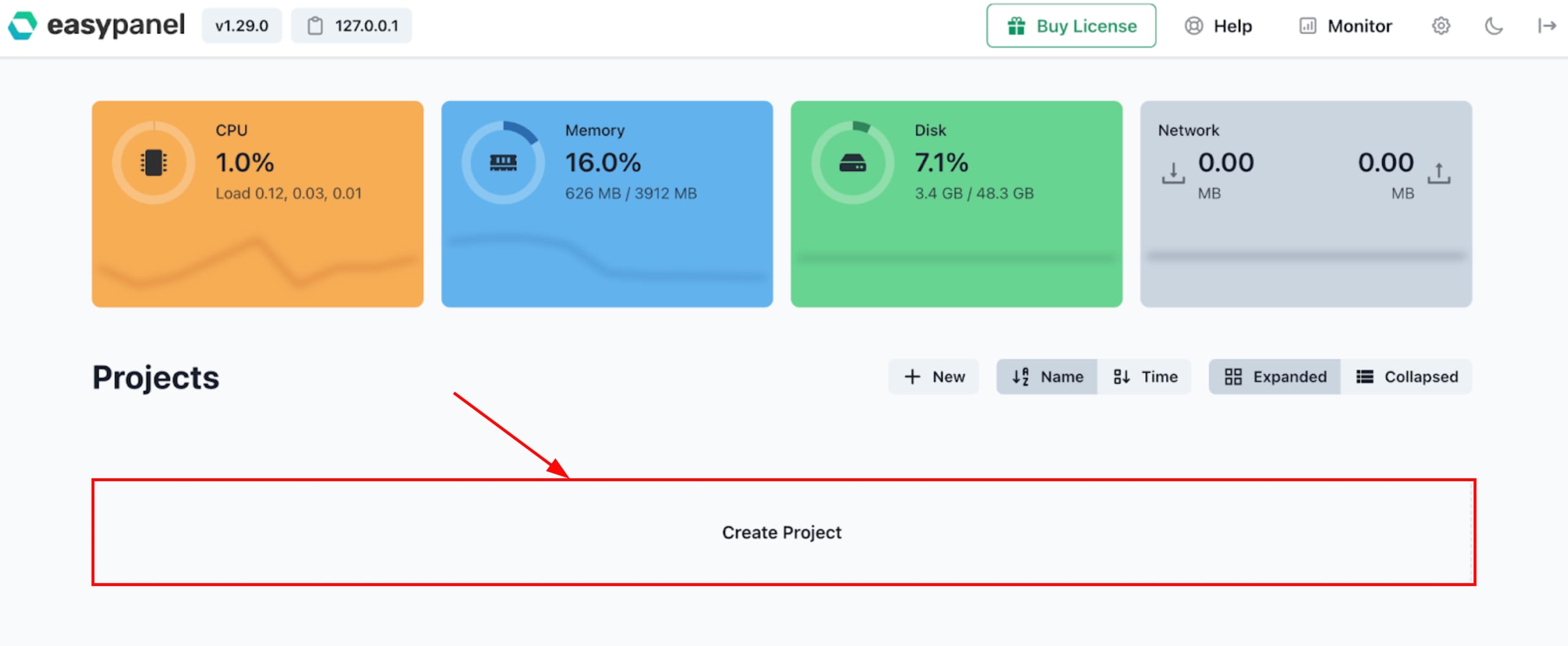 How to Use the Easypanel VPS Template