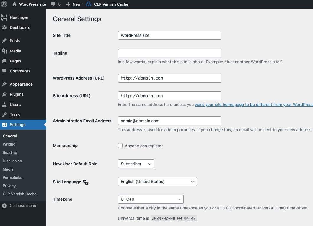 How to Use the WordPress VPS Template How to Use the WordPress VPS Template